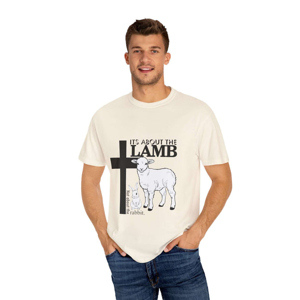 Faith-Inspired Unisex T-Shirt - "It's About The Lamb not the rabbit"
