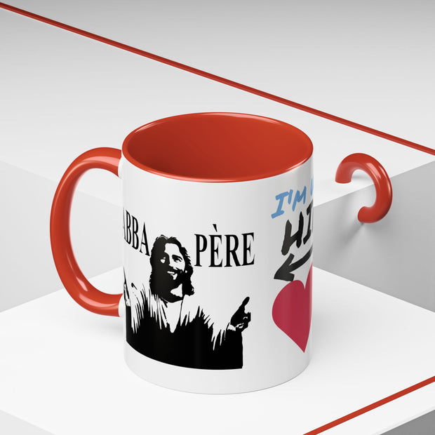 Charlie Kirk* Accent Coffee Mug with I'm With Him Design
