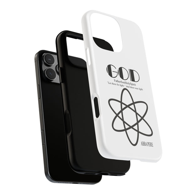 Phone Case - Faith-Inspired Atom Design
