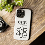 Phone Case - Faith-Inspired Atom Design