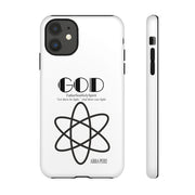 Phone Case - Faith-Inspired Atom Design