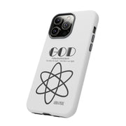 Phone Case - Faith-Inspired Atom Design