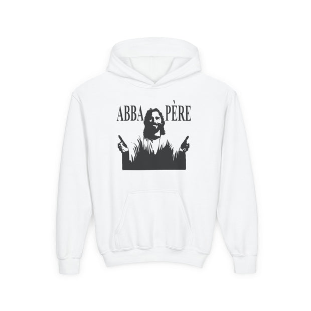 Youth Hooded Sweatshirt with ABBA PÈRE Design