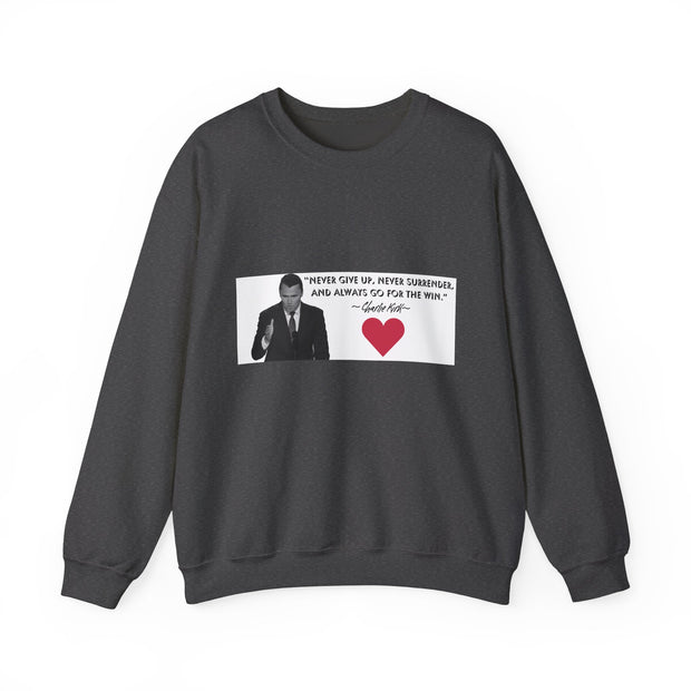Charlie Kirk Inspirational Unisex Sweatshirt