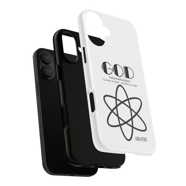Phone Case - Faith-Inspired Atom Design