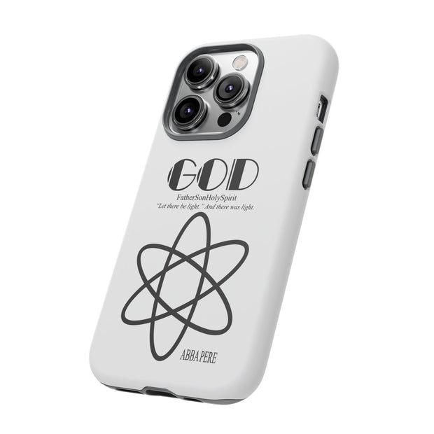 Phone Case - Faith-Inspired Atom Design