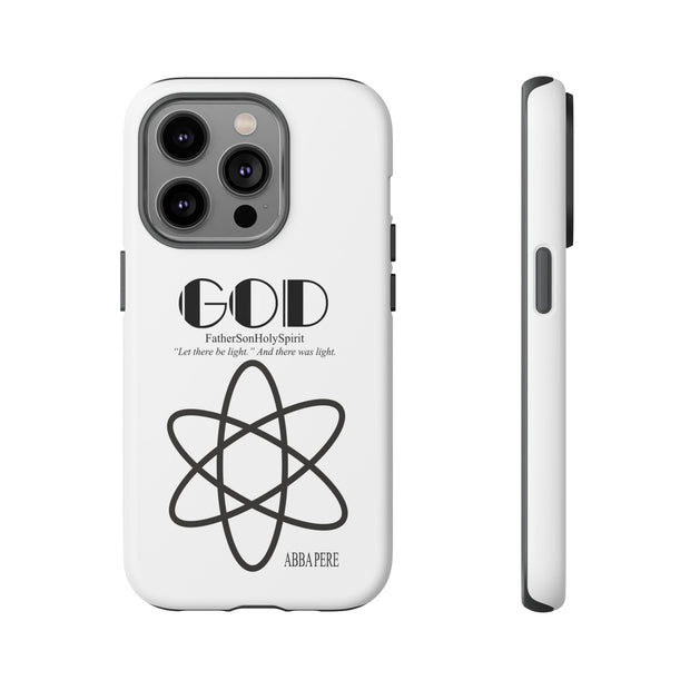 Phone Case - Faith-Inspired Atom Design