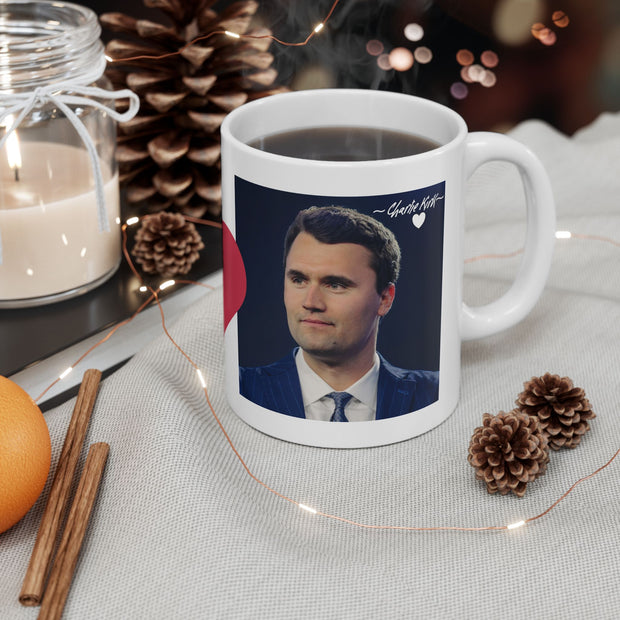 *Charlie Kirk- with love -Personalized Ceramic Mug,
