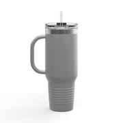 40oz Insulated Travel Mug - Abba Père Christian Graphic, Elegant Design