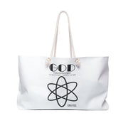Tote Bag - Atom Inspired Graphic Christian Abba Pere Elegant Design