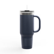 Travel Mug - Lefties, Atom Inspired Graphic, Christian, Abba Père