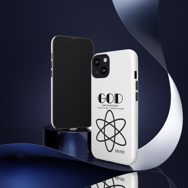 Phone Case - Faith-Inspired Atom Design