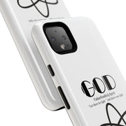 Phone Case - Faith-Inspired Atom Design