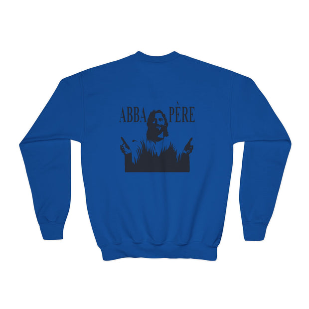 Charlie Kirk- Let's have a conversation-Youth Crewneck Sweatshirt