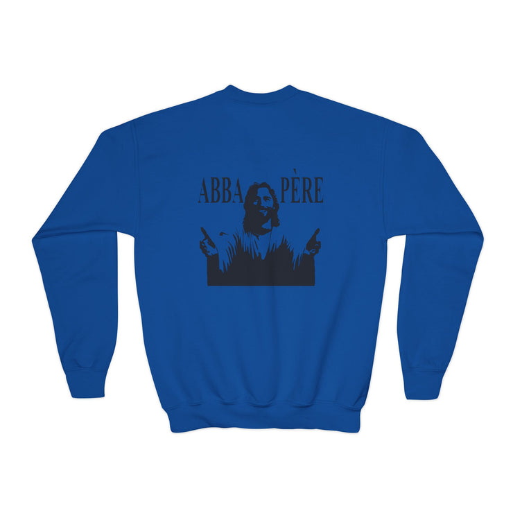 Charlie Kirk- Let's have a conversation-Youth Crewneck Sweatshirt