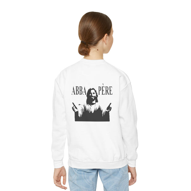 Charlie Kirk- Let's have a conversation-Youth Crewneck Sweatshirt