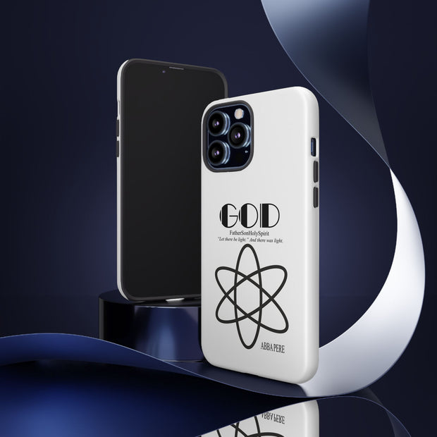 Phone Case - Faith-Inspired Atom Design
