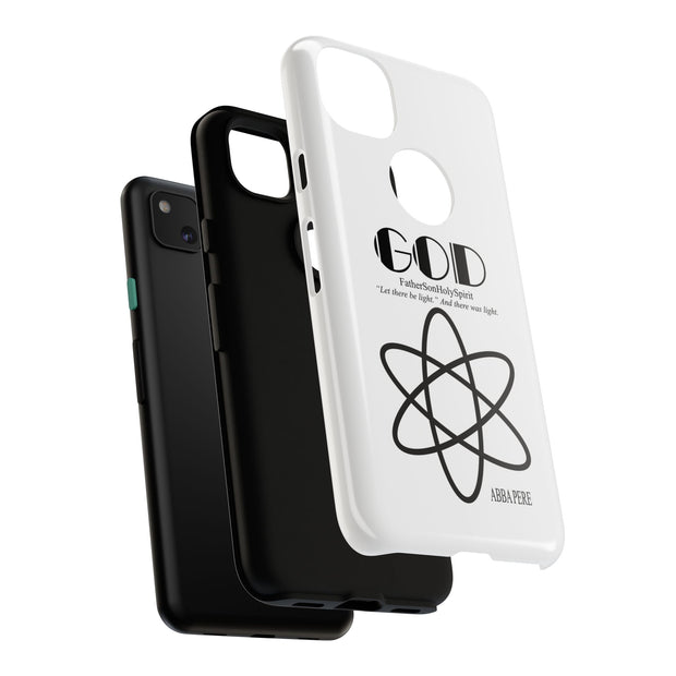 Phone Case - Faith-Inspired Atom Design