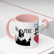 Charlie Kirk* Accent Coffee Mug with I'm With Him Design