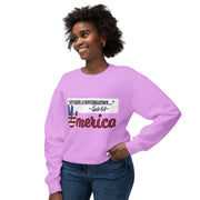 Charlie Kirk-Lightweight unisex Crewneck Sweatshirt