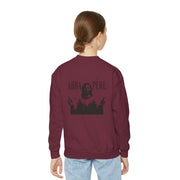 Charlie Kirk- Let's have a conversation-Youth Crewneck Sweatshirt