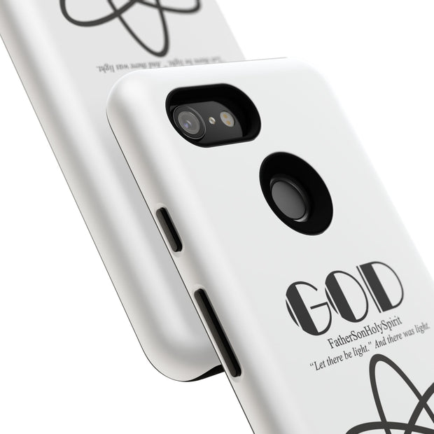 Phone Case - Faith-Inspired Atom Design