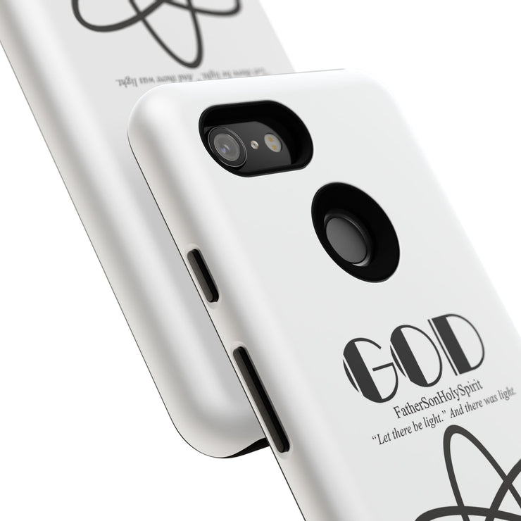Phone Case - Faith-Inspired Atom Design