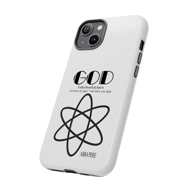 Phone Case - Faith-Inspired Atom Design