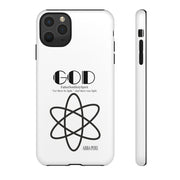 Phone Case - Faith-Inspired Atom Design