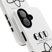 Phone Case - Faith-Inspired Atom Design
