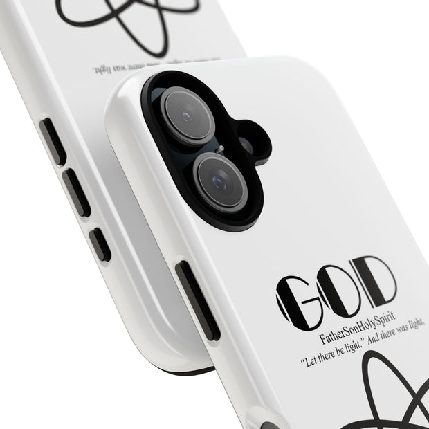 Phone Case - Faith-Inspired Atom Design
