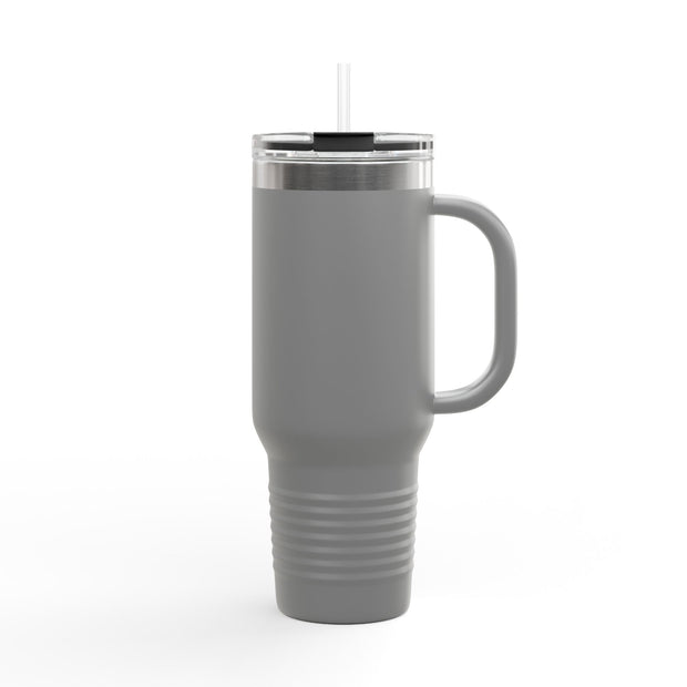 Travel Mug - Lefties, Atom Inspired Graphic, Christian, Abba Père