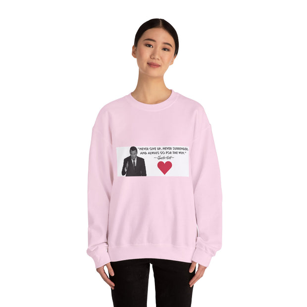 Charlie Kirk Inspirational Unisex Sweatshirt
