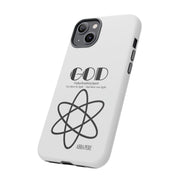 Phone Case - Faith-Inspired Atom Design