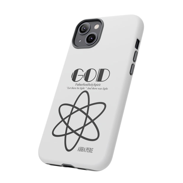 Phone Case - Faith-Inspired Atom Design