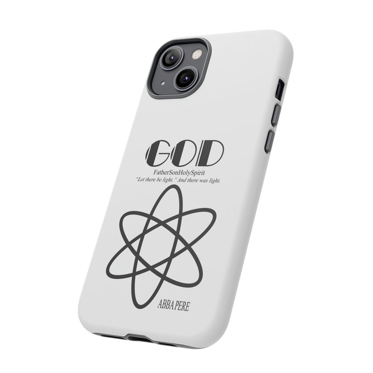 Phone Case - Faith-Inspired Atom Design