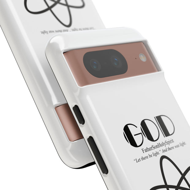 Phone Case - Faith-Inspired Atom Design