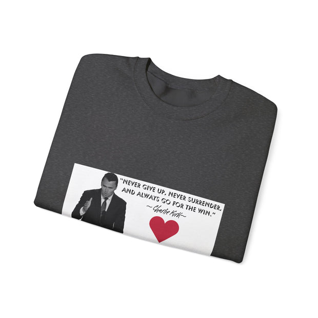 Charlie Kirk Inspirational Unisex Sweatshirt