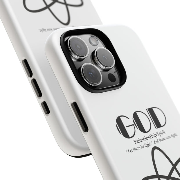 Phone Case - Faith-Inspired Atom Design