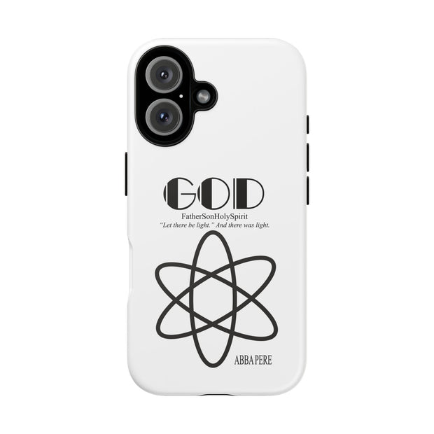 Phone Case - Faith-Inspired Atom Design