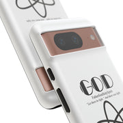 Phone Case - Faith-Inspired Atom Design
