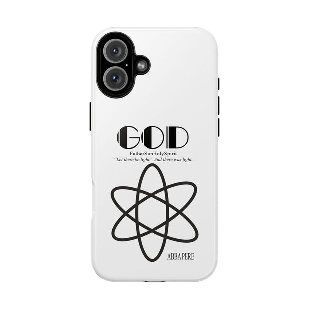 Phone Case - Faith-Inspired Atom Design