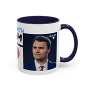 Charlie Kirk* Accent Coffee Mug with I'm With Him Design