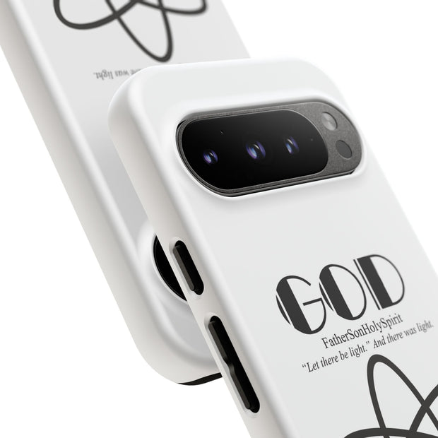 Phone Case - Faith-Inspired Atom Design