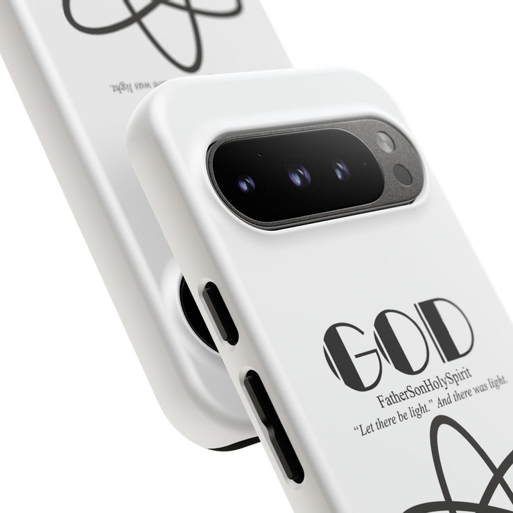 Phone Case - Faith-Inspired Atom Design