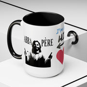 Charlie Kirk* Accent Coffee Mug with I'm With Him Design
