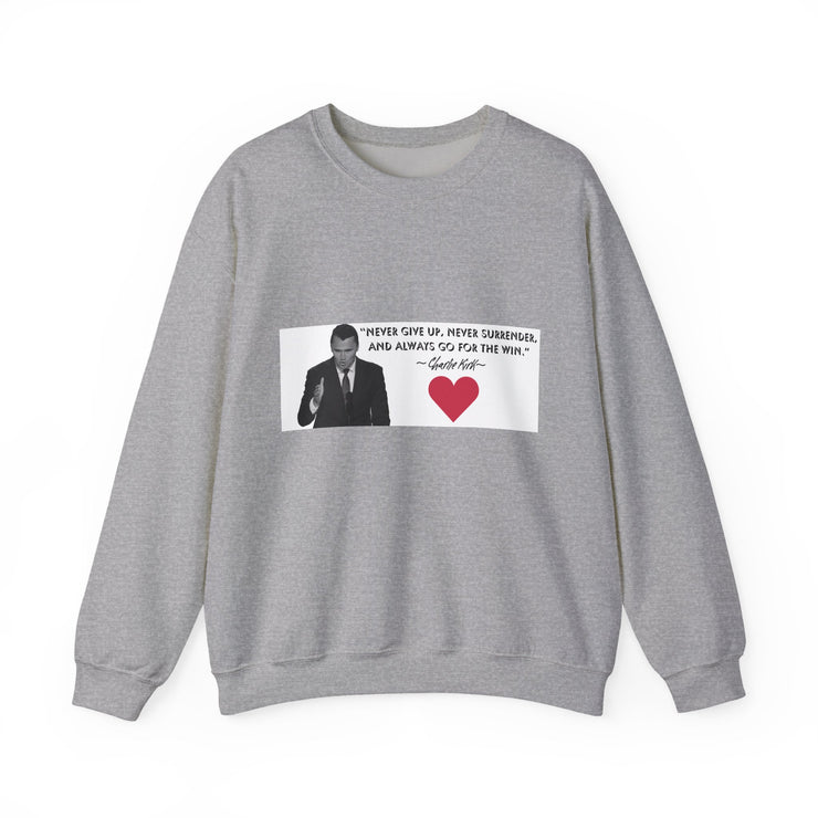 Charlie Kirk Inspirational Unisex Sweatshirt