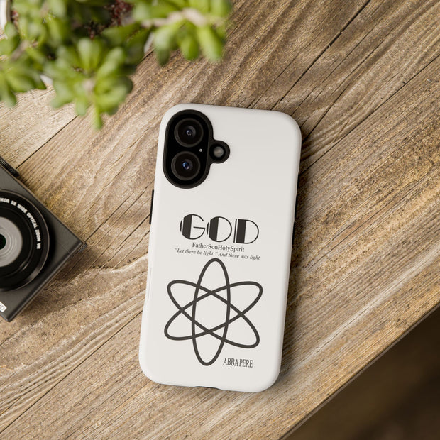 Phone Case - Faith-Inspired Atom Design