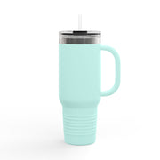 Travel Mug - Lefties, Atom Inspired Graphic, Christian, Abba Père