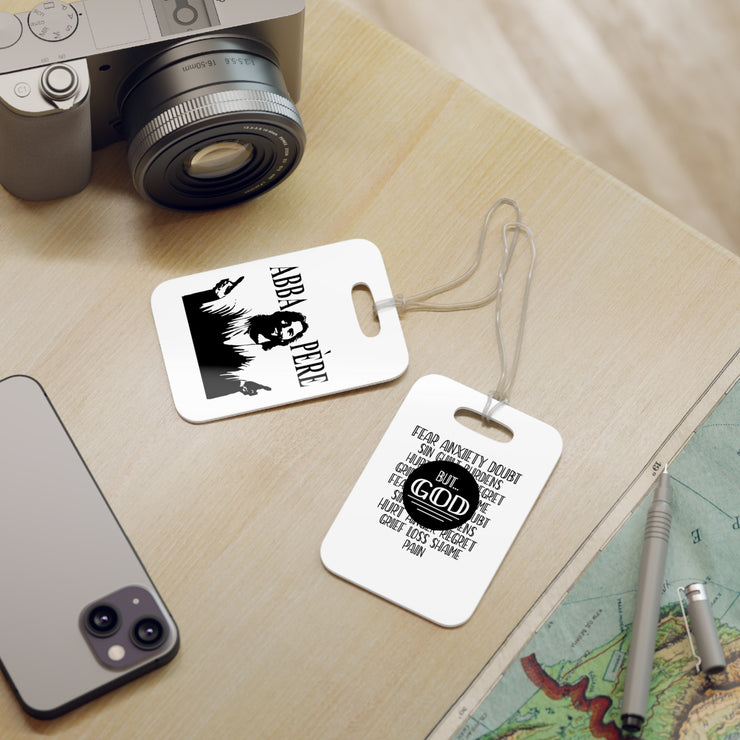 Abba Père-But God Faith-Inspired Luggage Tags